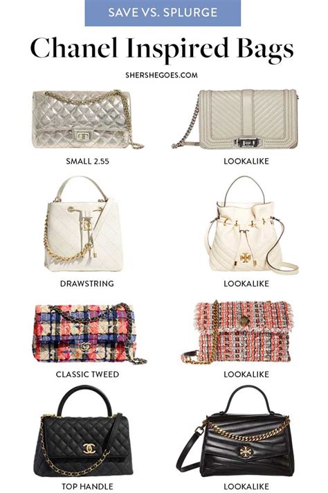 bags inspired by chanel|best chanel look alike bags.